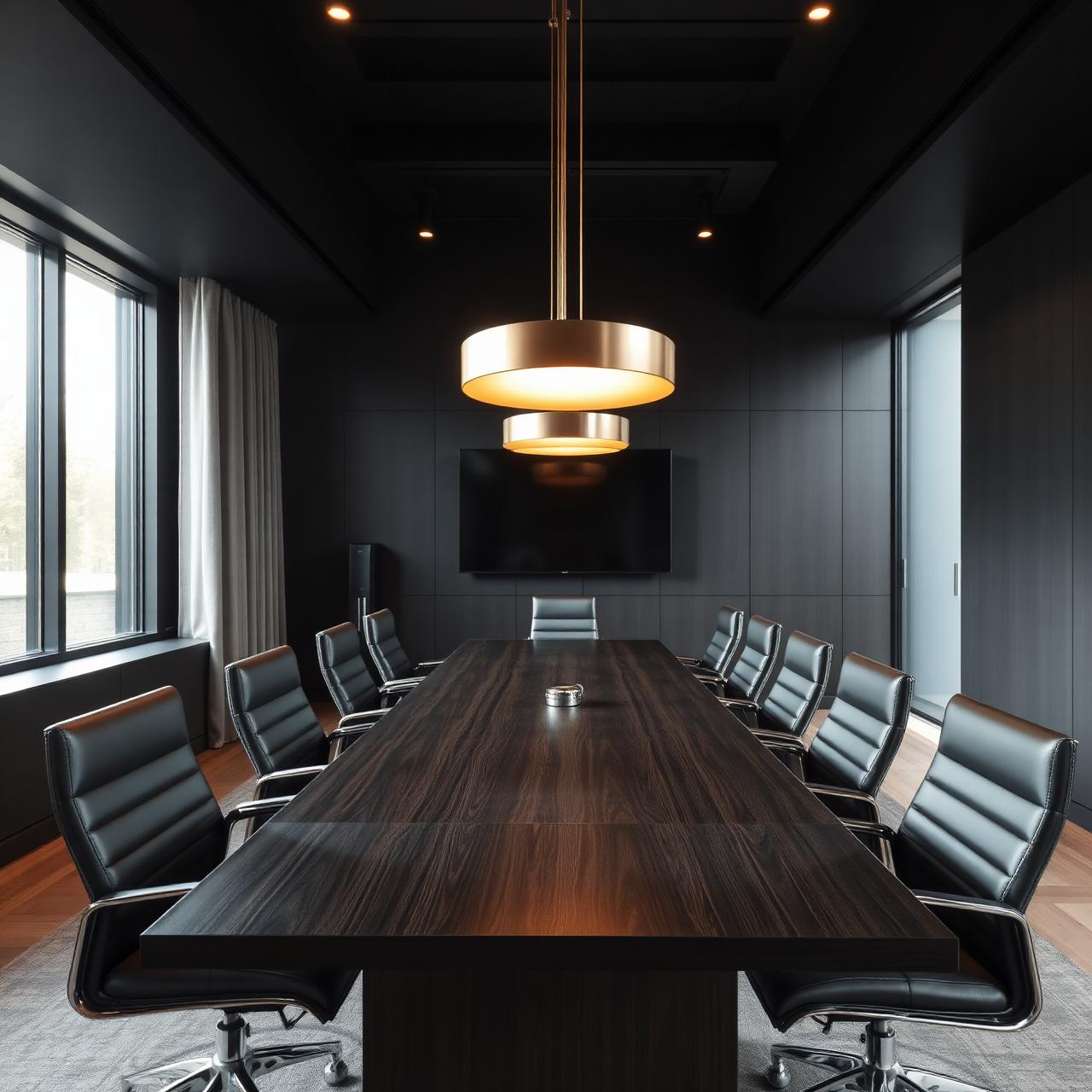 Premium commercial conference room interior